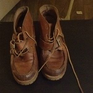 Leather Polo Ralph Lauren Boots